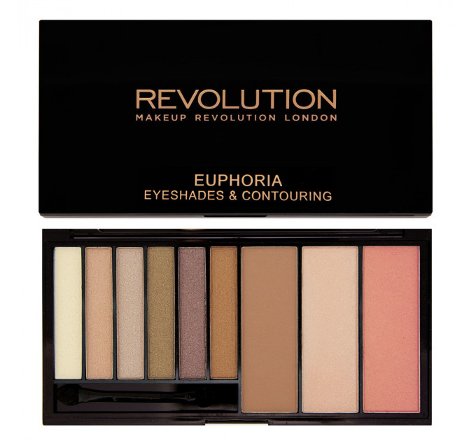 Палетка теней и контурирующих средств Makeup Revolution Euphoria Palette